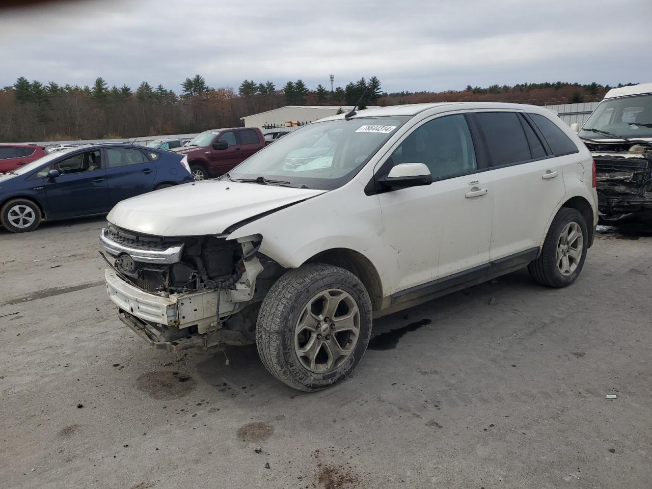 VIN 2FMDK3JC7DBA14774 2013 FORD EDGE no.1