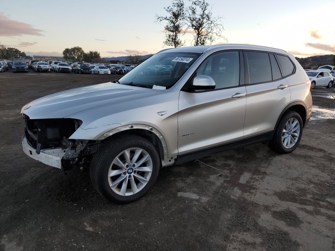 VIN 5UXWX9C55G0D82474 2016 BMW X3 no.1