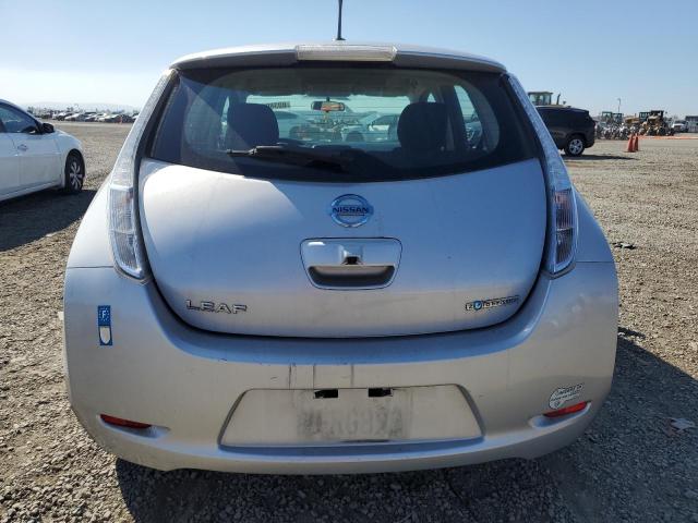 Хетчбеки NISSAN LEAF 2014 Сріблястий