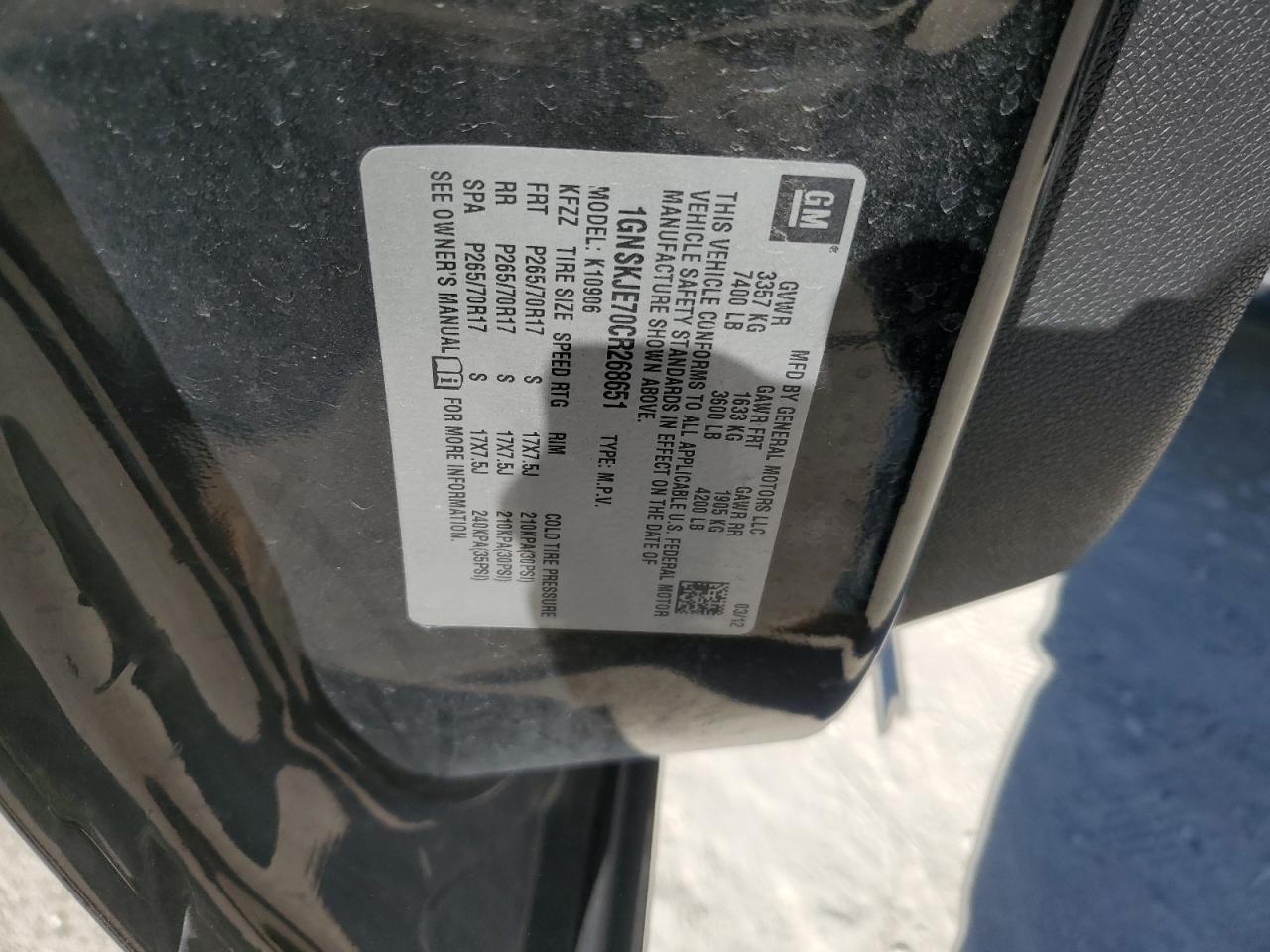 2012 Chevrolet Suburban - Image 15