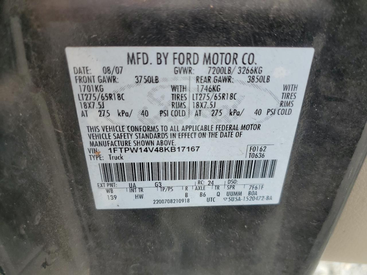 2008 Ford F-150 - Image 12