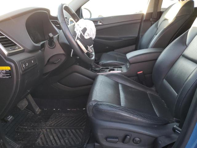  HYUNDAI TUCSON 2017 Синий