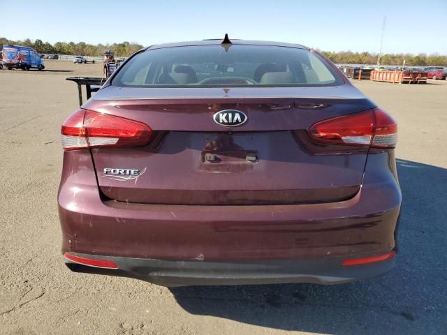  KIA FORTE 2017 Бургунді