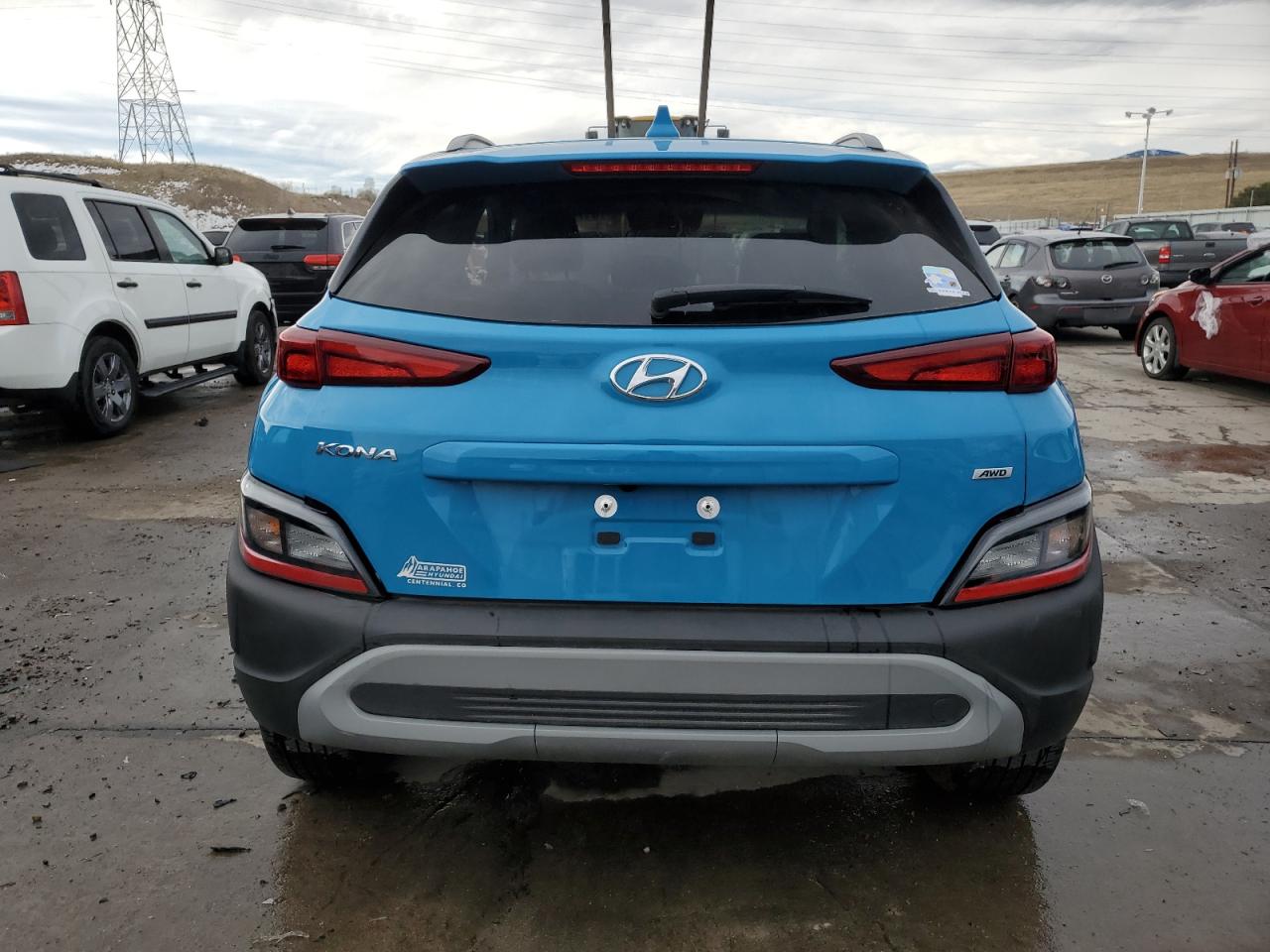 2023 Hyundai Kona Sel VIN: KM8K6CAB2PU984520 Lot: 81742914