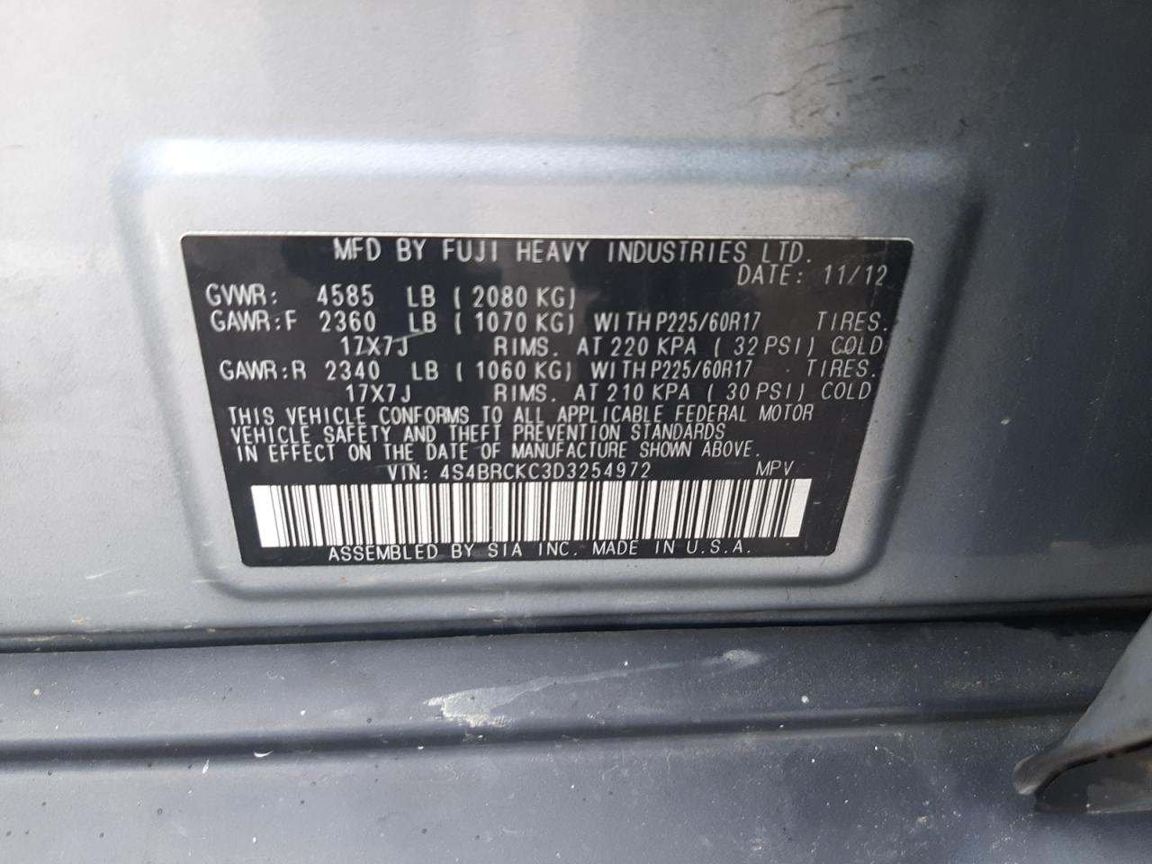 2013 Subaru Outback - Image 14