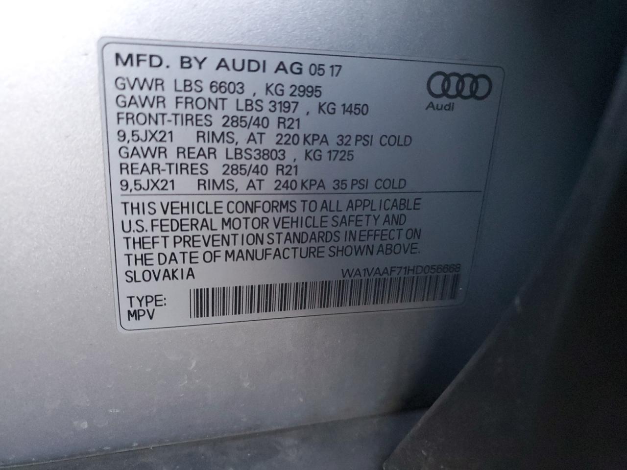 2017 Audi Q7 - Image 16