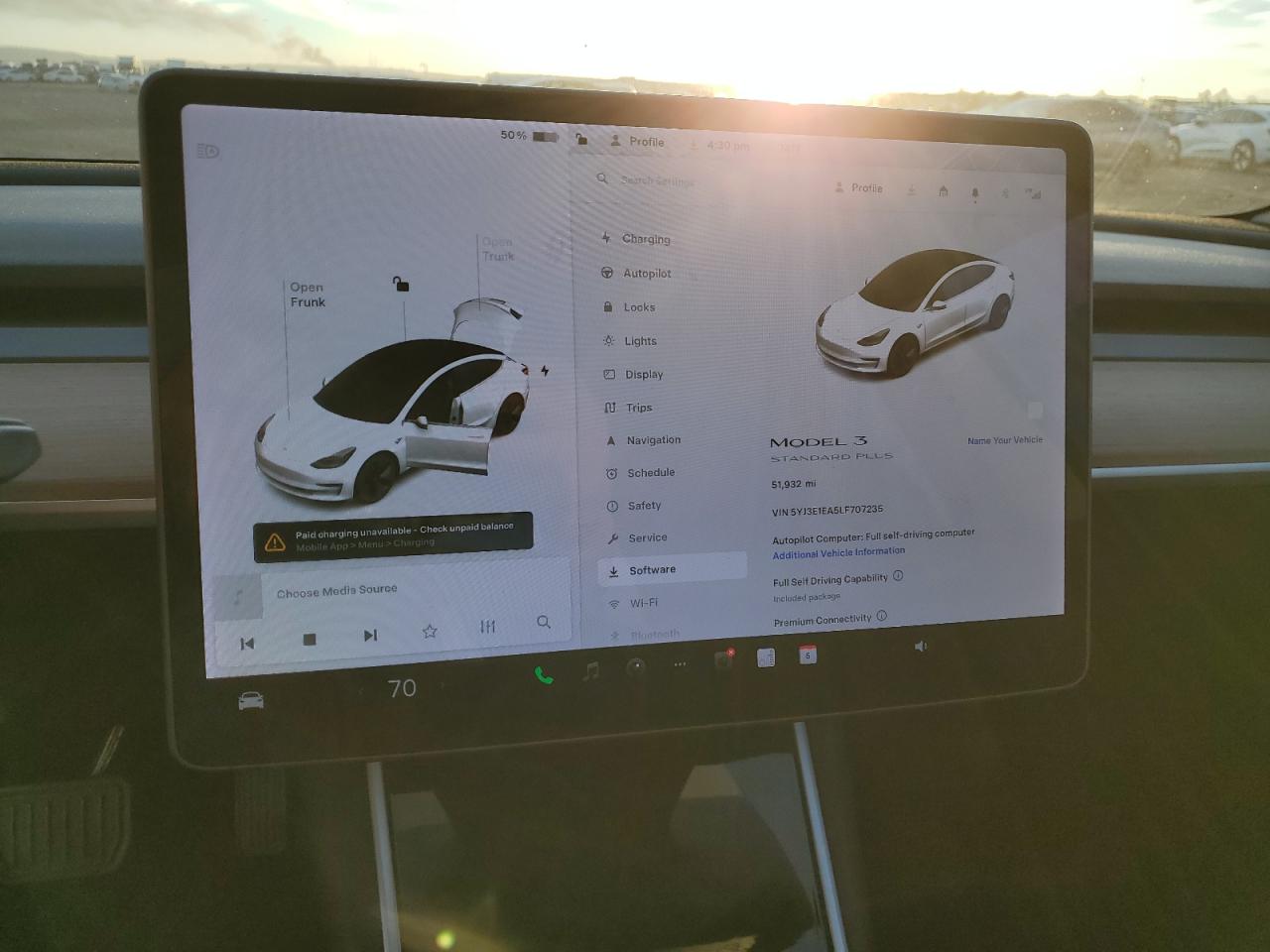 2020 Tesla Model 3 VIN: 5YJ3E1EA5LF707235 Lot: 79211984