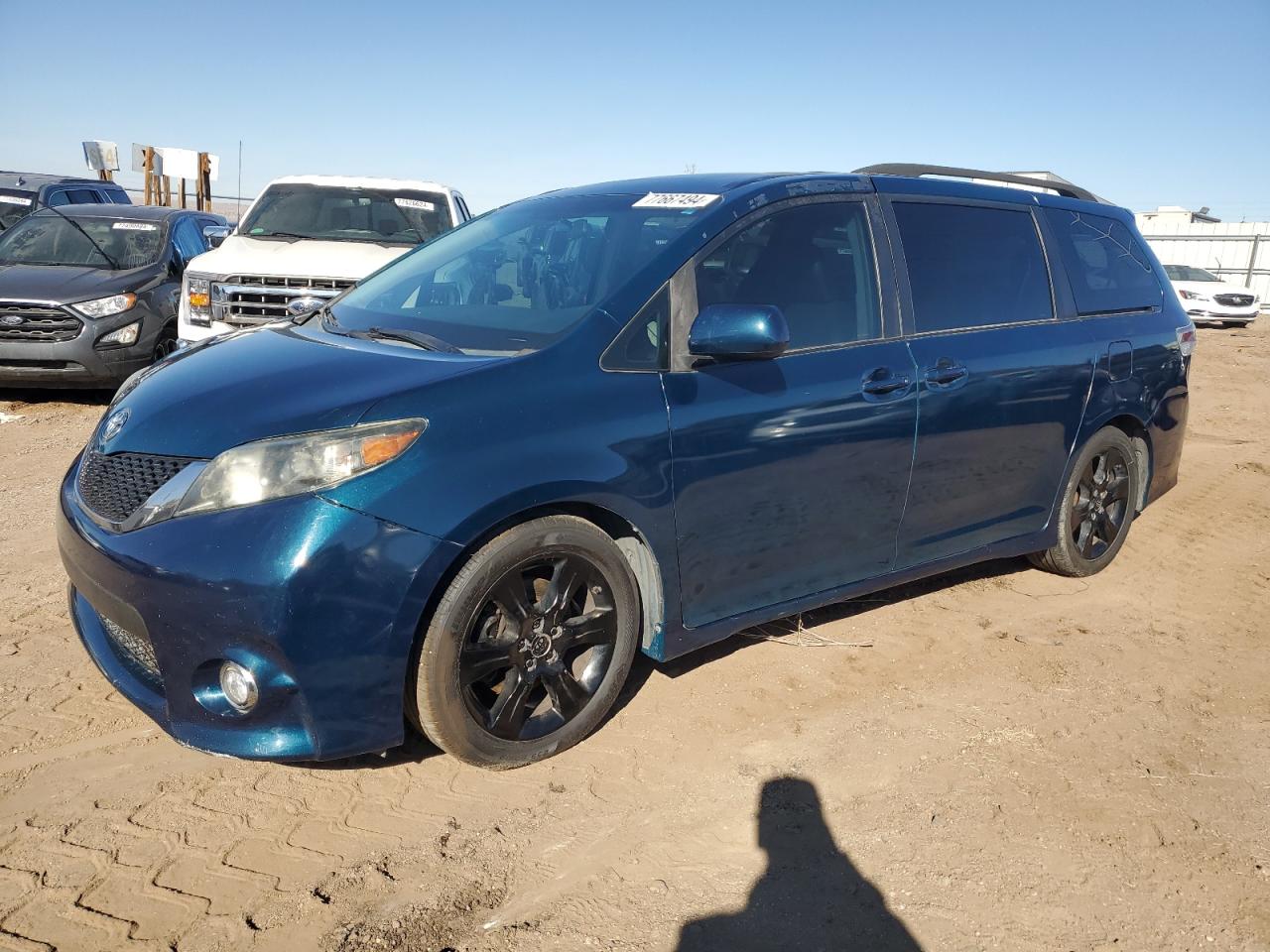 2011 Toyota Sienna Sport en Venta en Albuquerque, NM - Water/Flood
