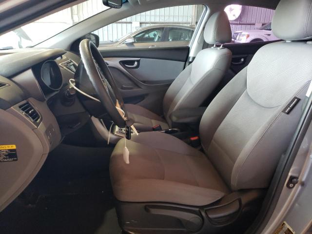 Sedans HYUNDAI ELANTRA 2012 Srebrny