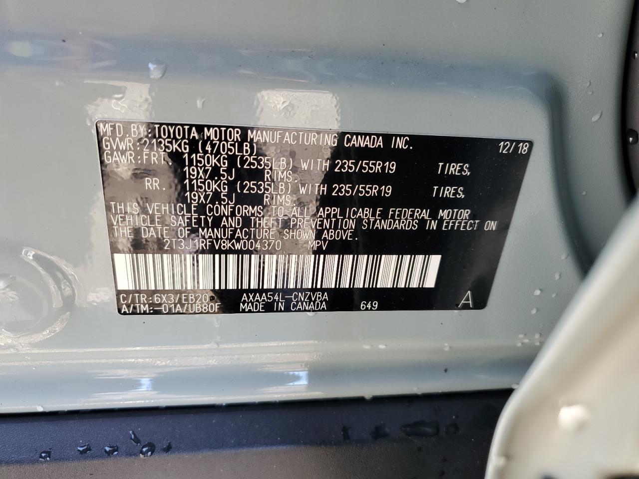 2019 Toyota RAV 4 - Image 14