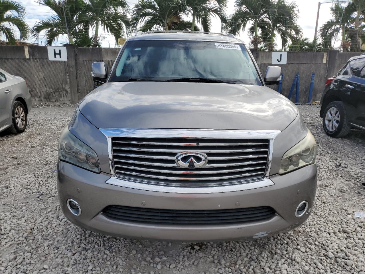 2014 Infiniti Qx80 VIN: JN8AZ2NFXE9555841 Lot: 81650884