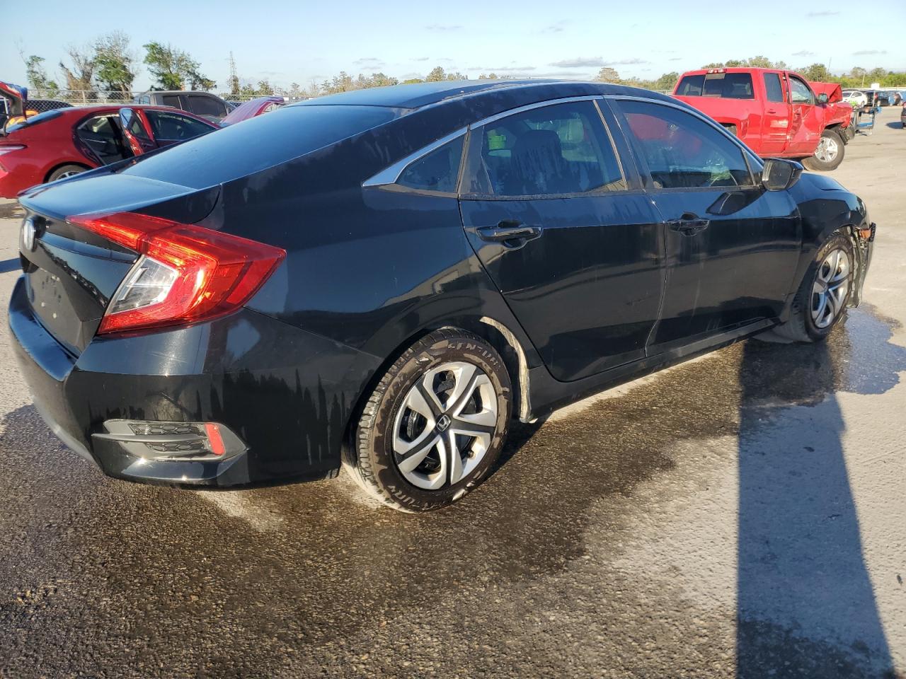 VIN 19XFC2F55GE017006 2016 HONDA CIVIC no.3