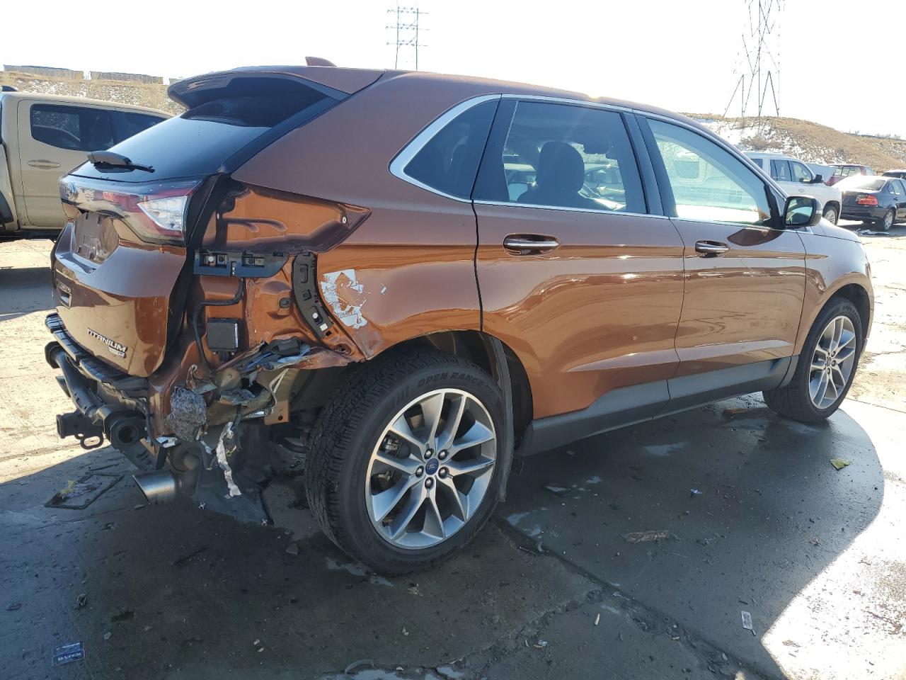 VIN 2FMPK4K94HBB74252 2017 FORD EDGE no.3