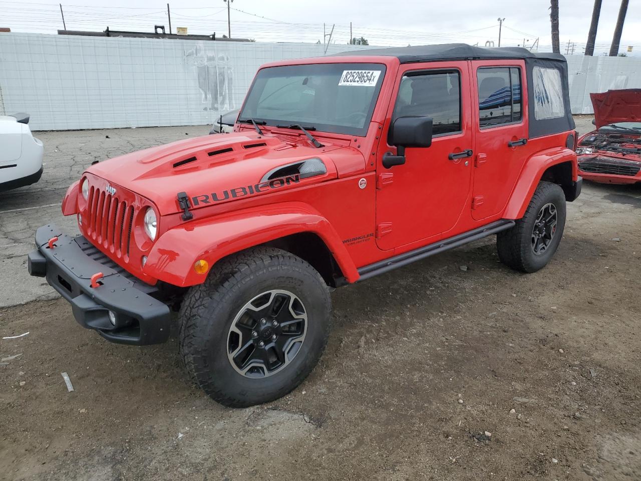 VIN 1C4BJWFG1EL232836 2014 JEEP WRANGLER no.1