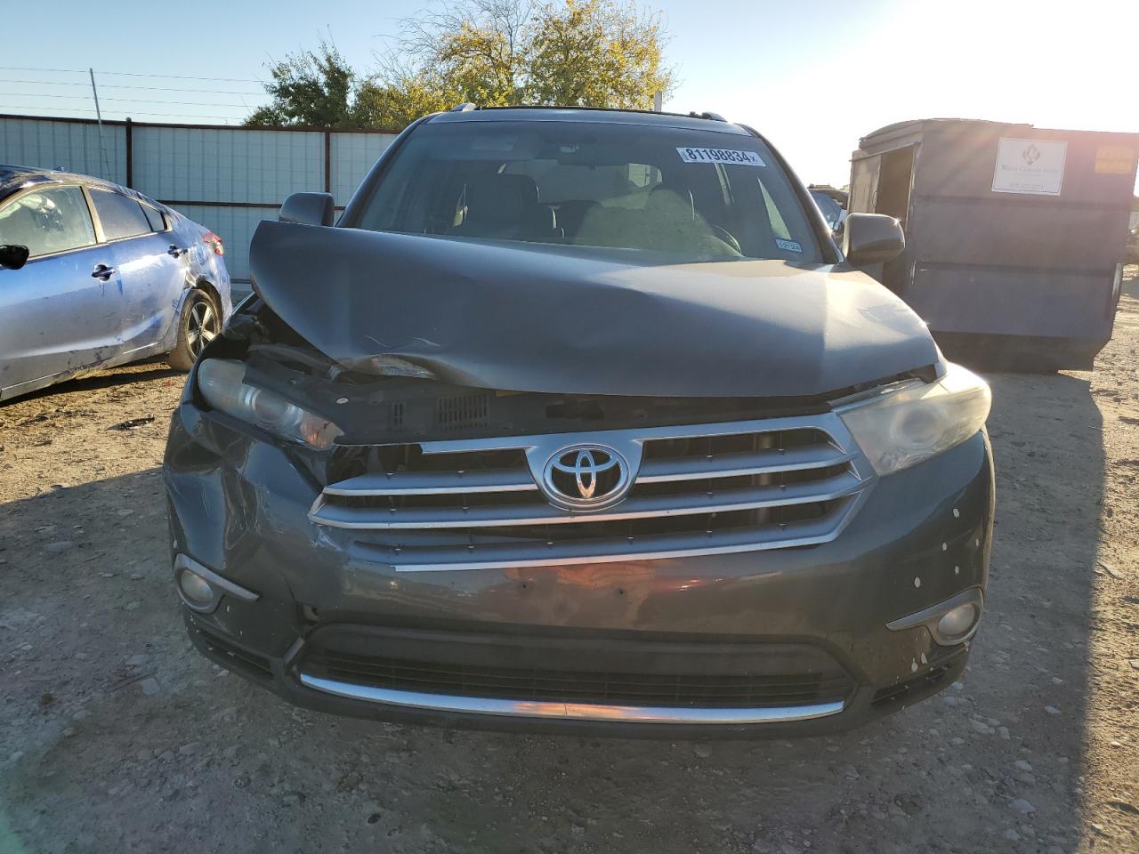 VIN 5TDZA3EH4DS031713 2013 TOYOTA HIGHLANDER no.5