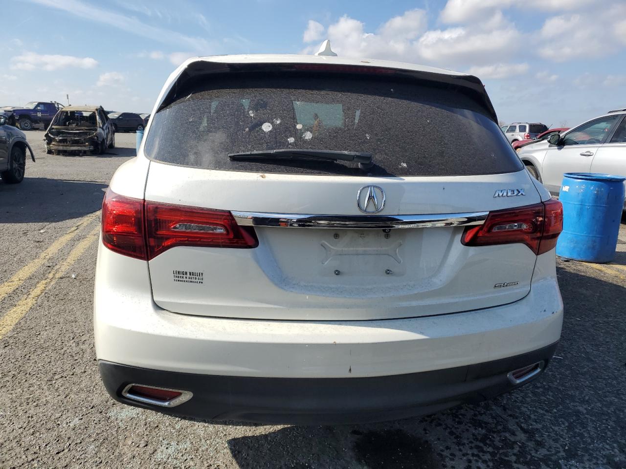 2015 Acura Mdx Technology VIN: 5FRYD4H67FB019578 Lot: 79061594