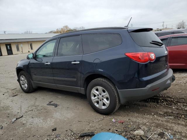  CHEVROLET TRAVERSE 2012 Blue