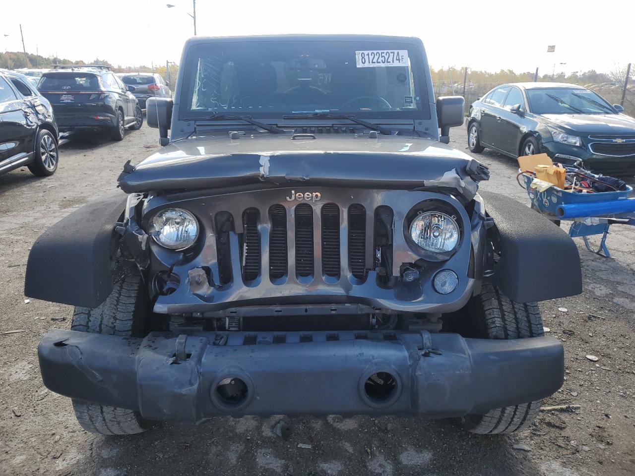 2016 Jeep Wrangler Unlimited Sport VIN: 1C4BJWDG1GL335485 Lot: 81225274