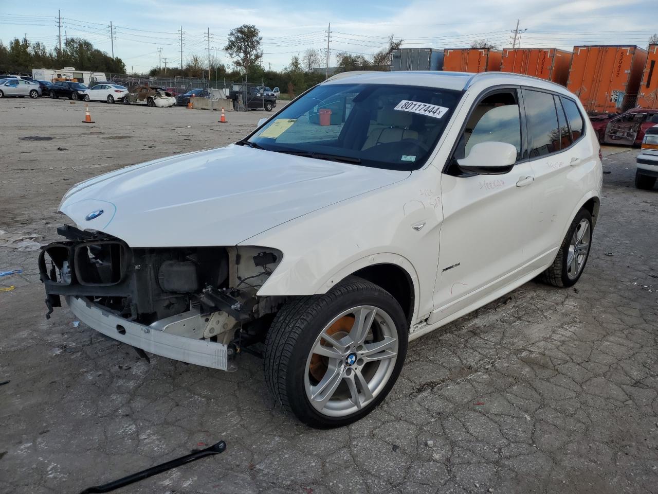 VIN 5UXWX9C53D0A11518 2013 BMW X3 no.1