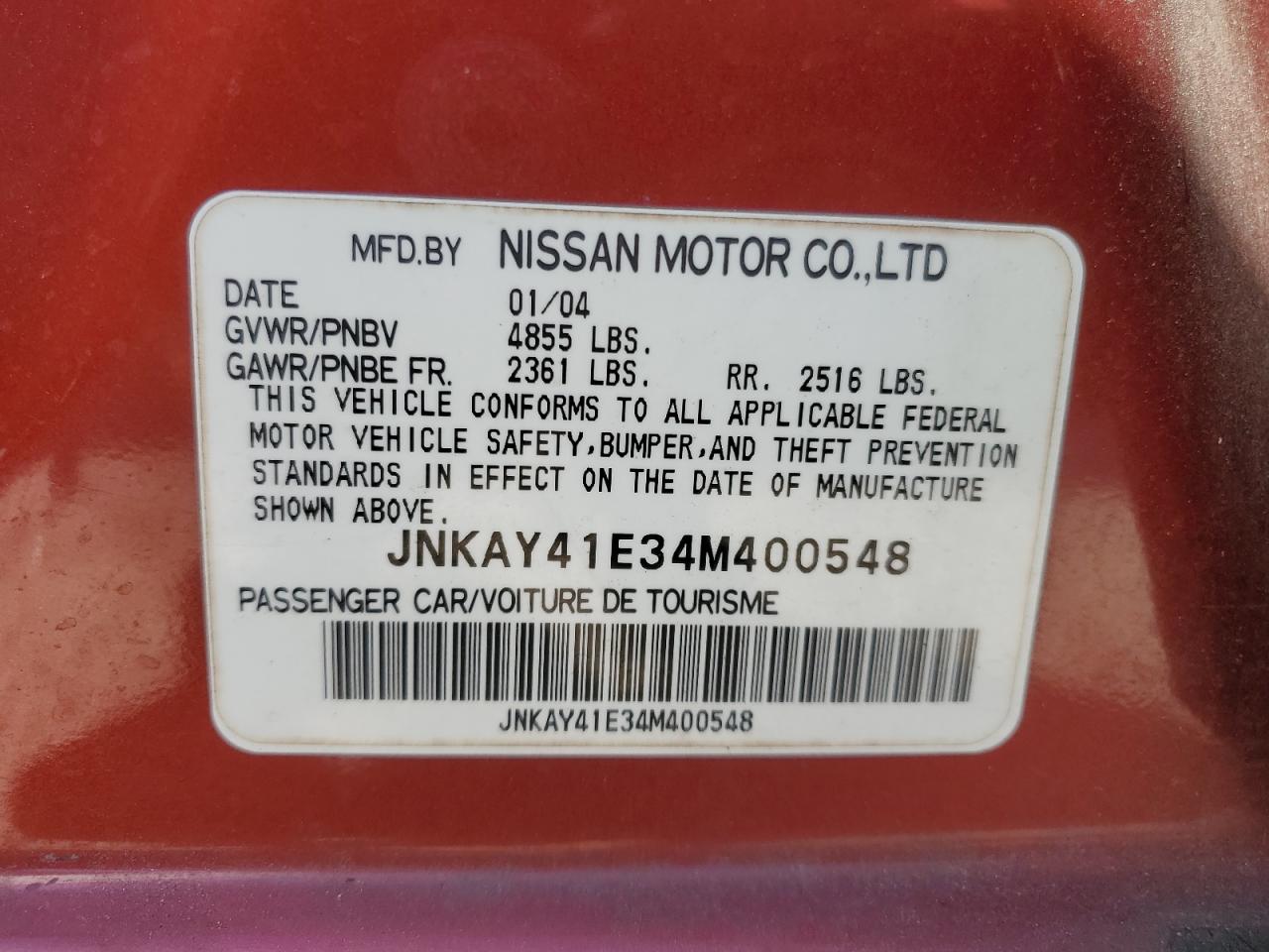 2004 Infiniti M - Image 12