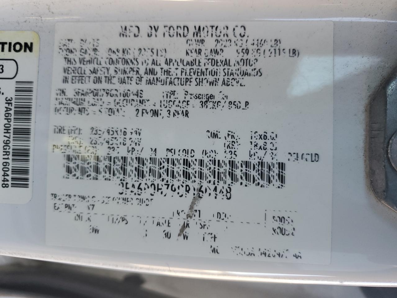 2016 Ford Fusion - Image 12