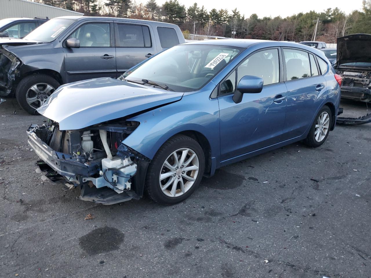 VIN JF1GPAC62E8254467 2014 SUBARU IMPREZA no.1