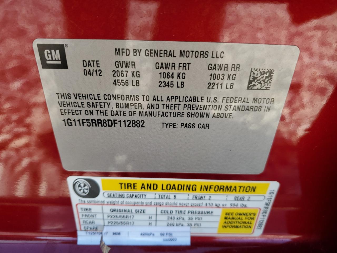2013 Chevrolet Malibu - Image 13