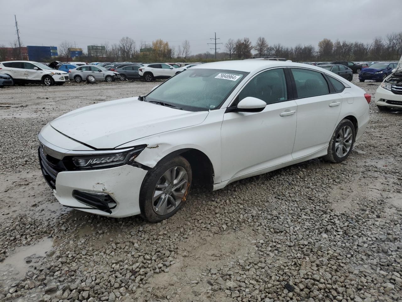 2019 Honda Accord Lx VIN: 1HGCV1F14KA043033 Lot: 79848964