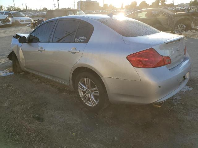 Седаны INFINITI G37 2012 Серебристый