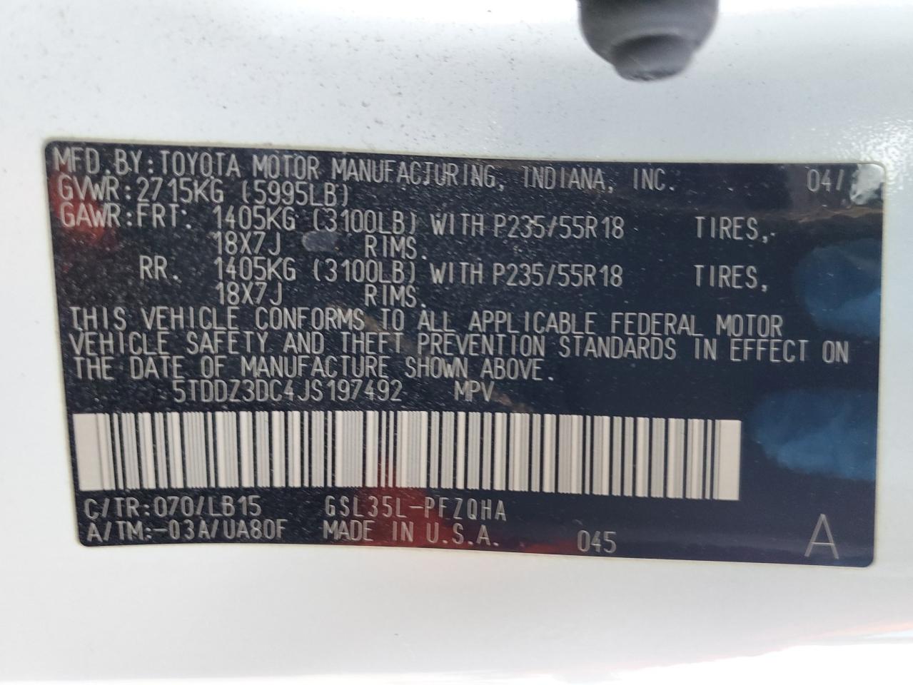 2018 Toyota Sienna - Image 15
