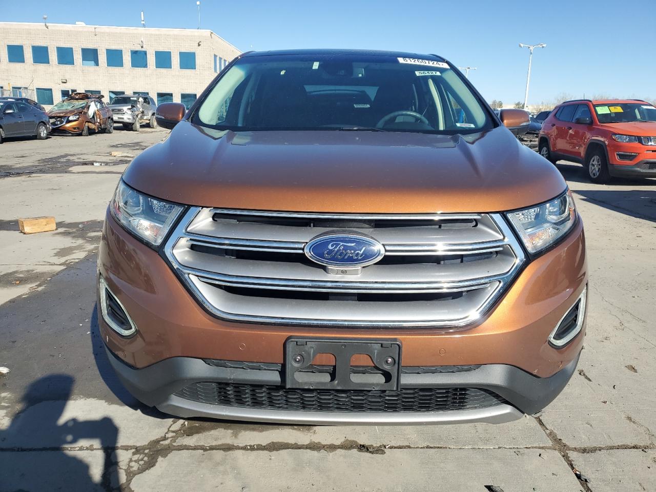 VIN 2FMPK4K94HBB74252 2017 FORD EDGE no.5