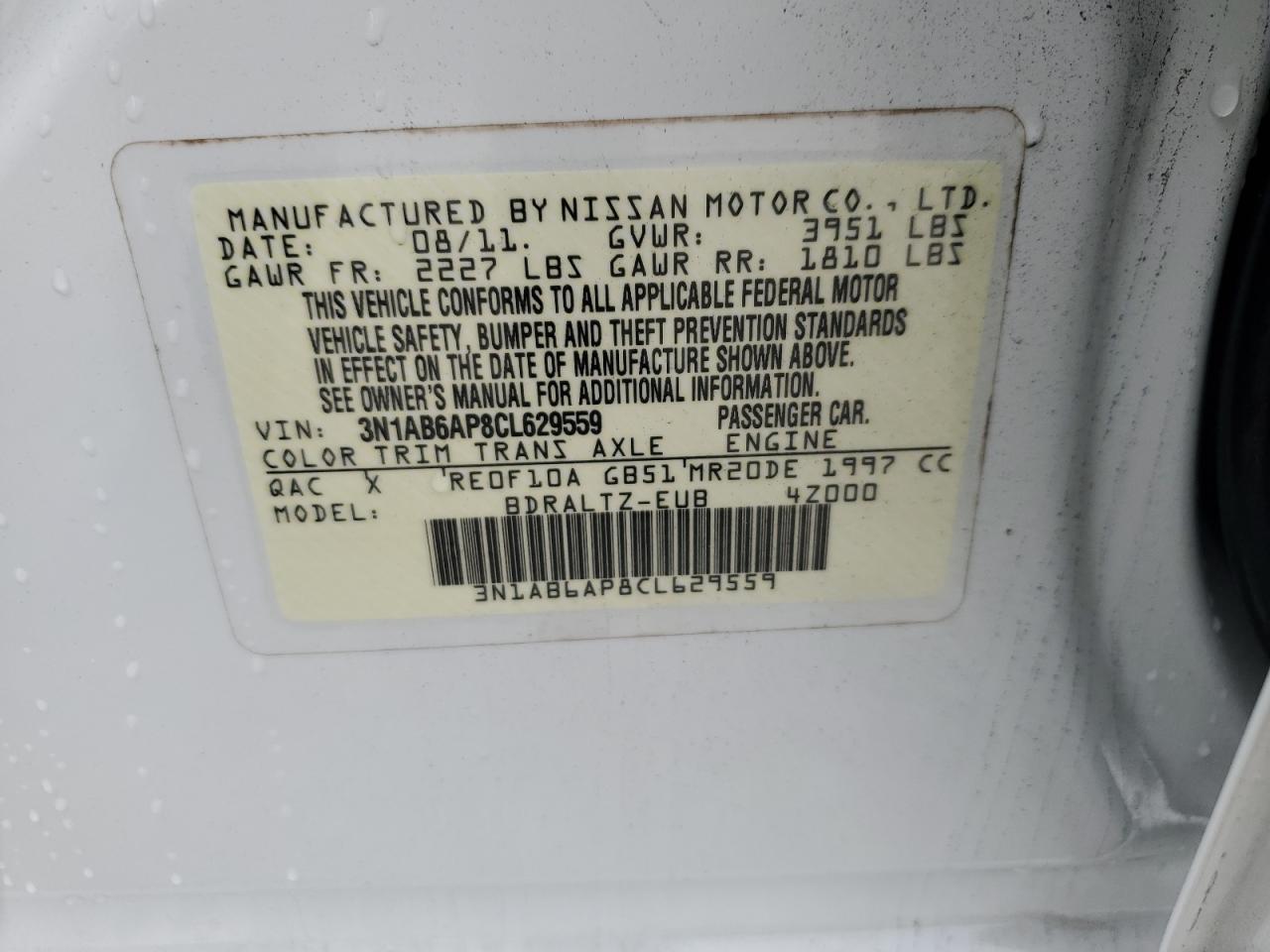 2012 Nissan Sentra - Image 13