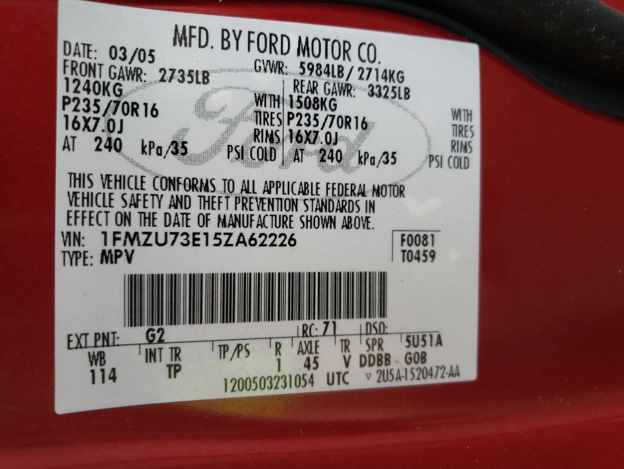 2005 Ford Explorer - Image 12