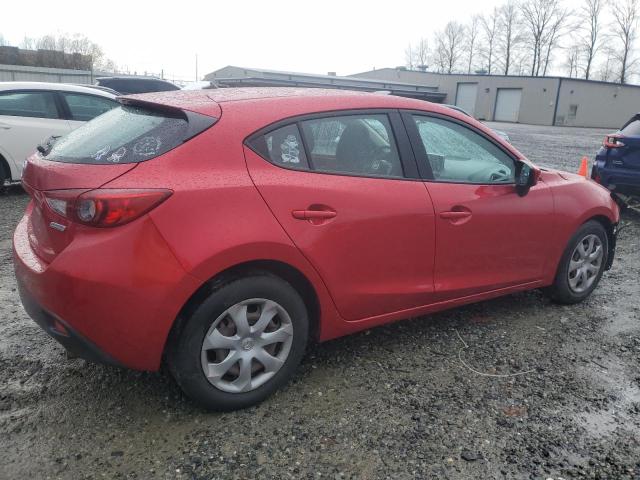  MAZDA 3 2015 Czerwony