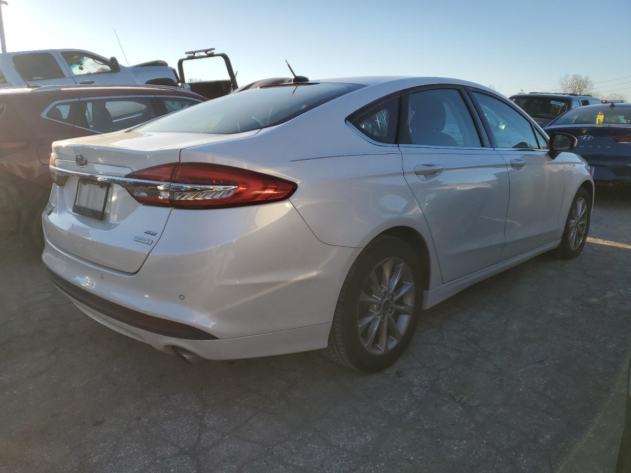 2017 Ford Fusion Se VIN: 3FA6P0HD5HR309543 Lot: 81630134