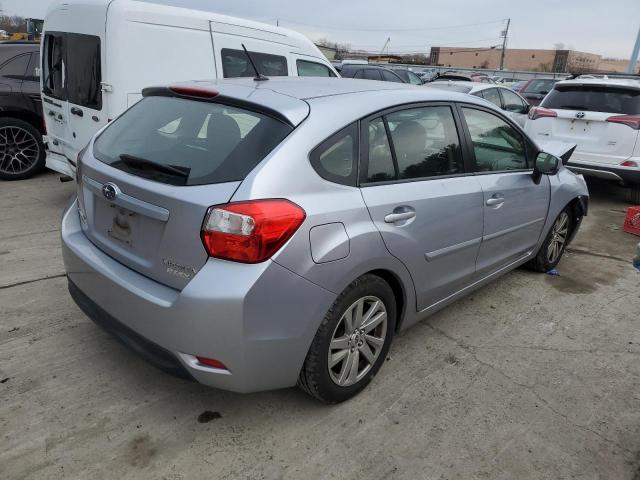  SUBARU IMPREZA 2016 Srebrny