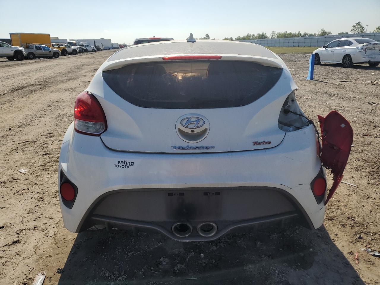 2015 Hyundai Veloster Turbo VIN: KMHTC6AE3FU234678 Lot: 80369404