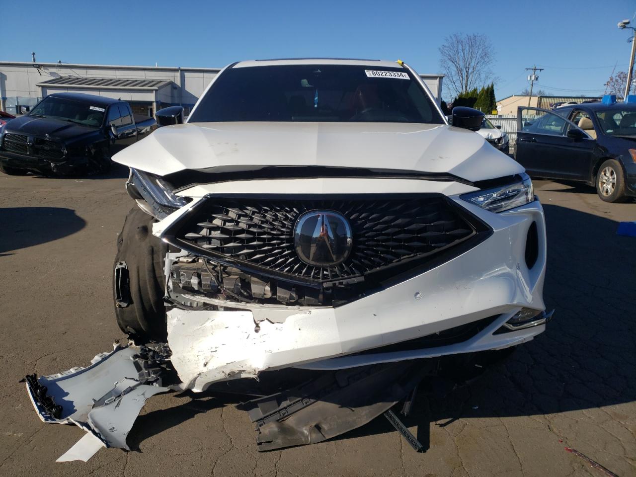 VIN 5J8YE1H00NL027947 2022 ACURA MDX no.5