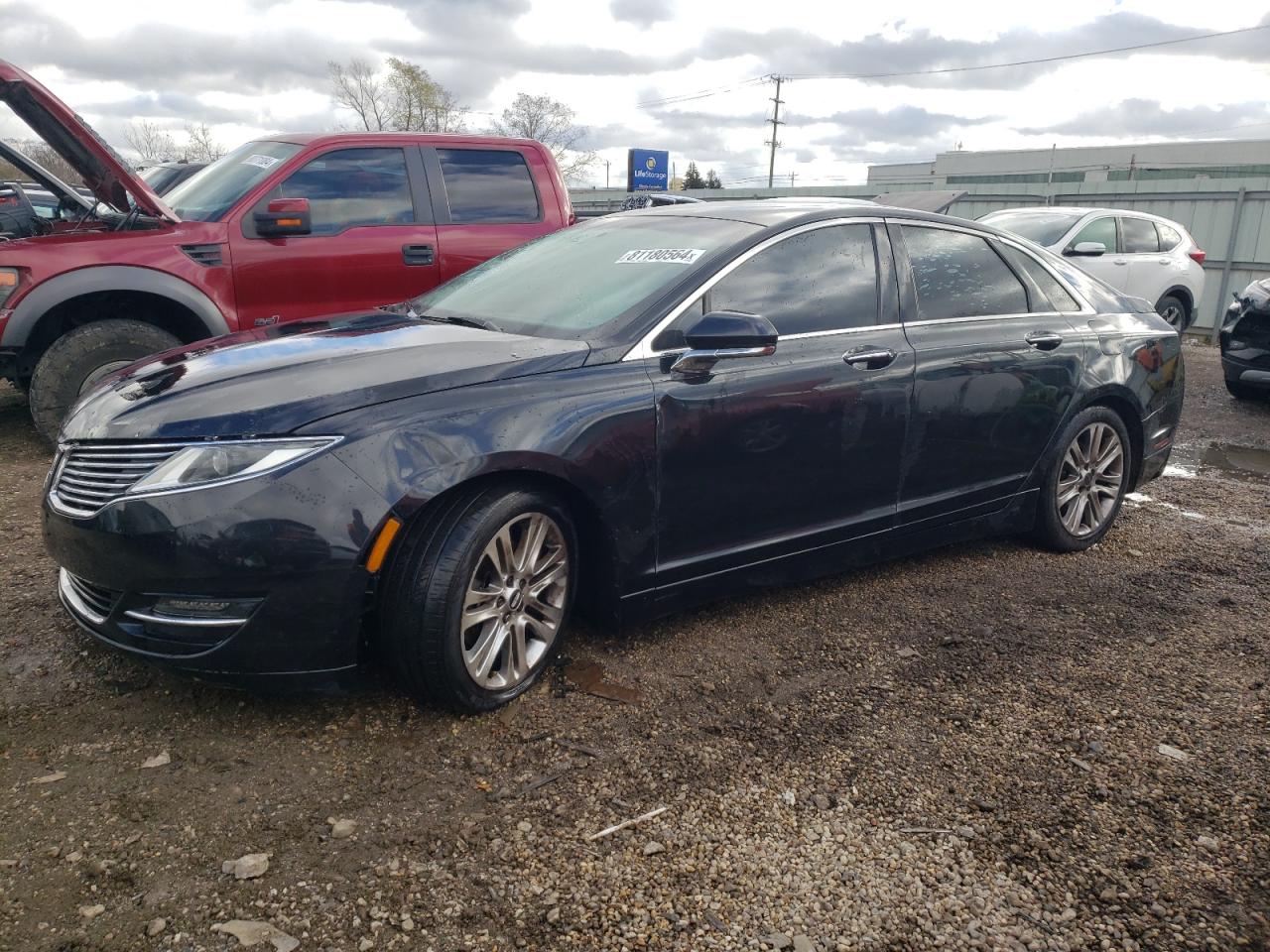 VIN 3LN6L2GK8ER802089 2014 LINCOLN MKZ no.1