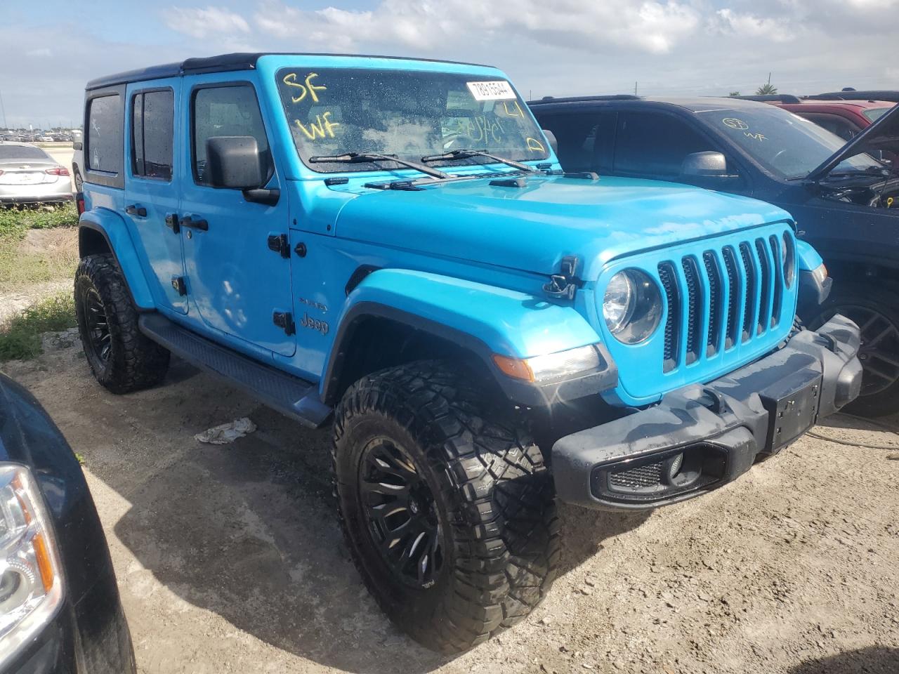 VIN 1C4HJXEN4KW592645 2019 JEEP WRANGLER no.4