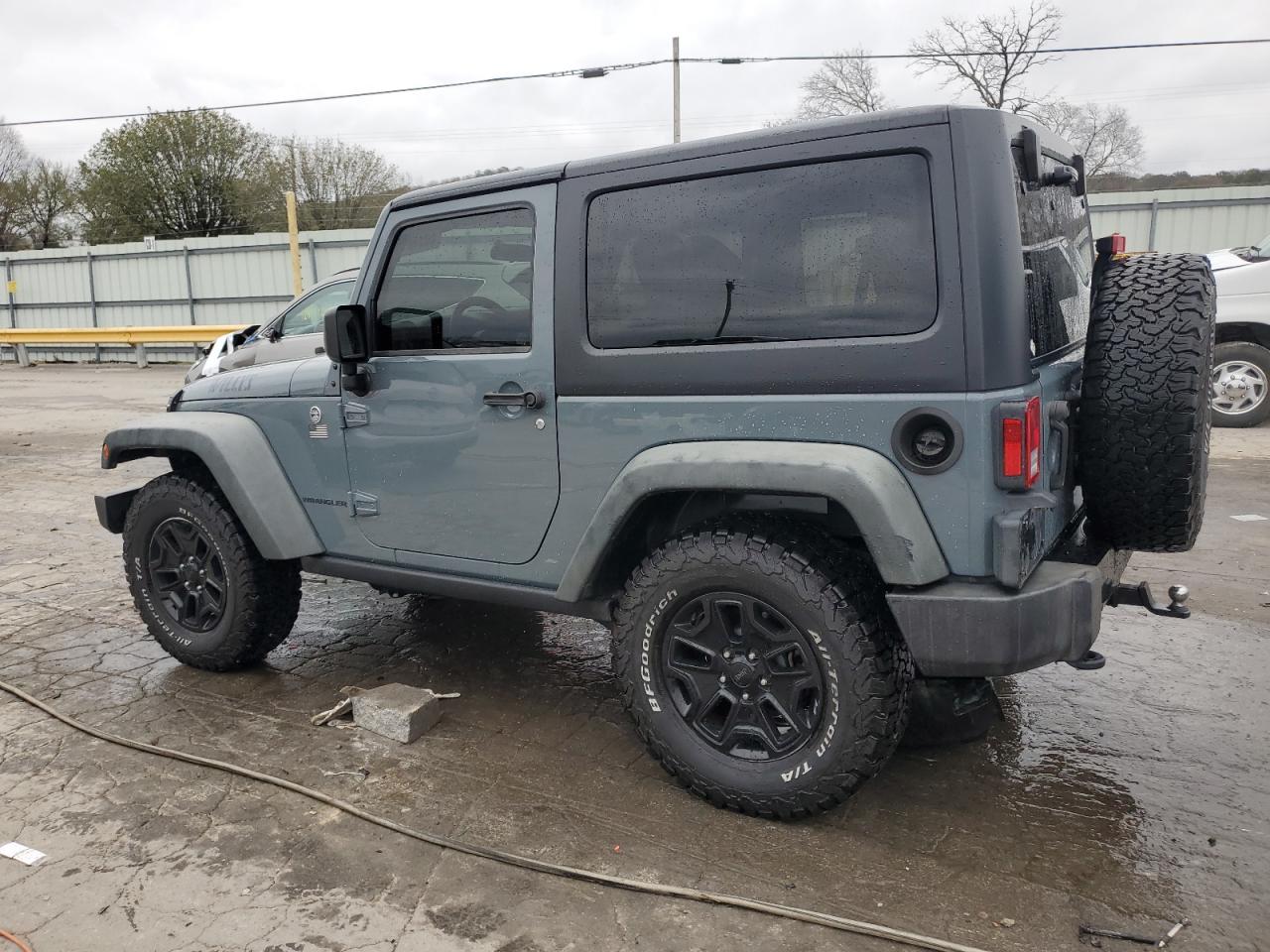 2015 Jeep Wrangler Sport VIN: 1C4AJWAG7FL575817 Lot: 80910104