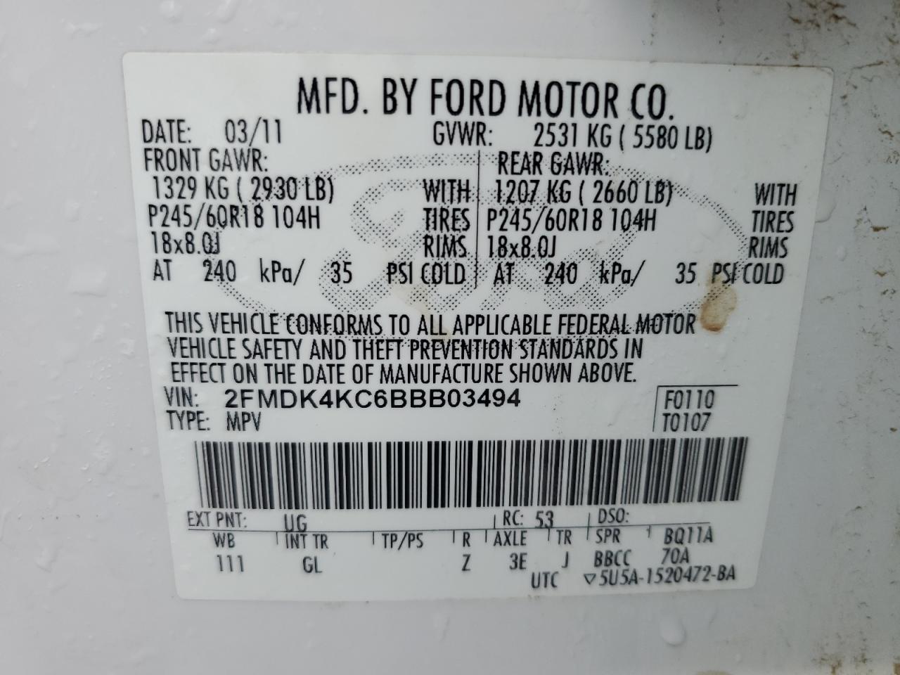 2011 Ford Edge - Image 14