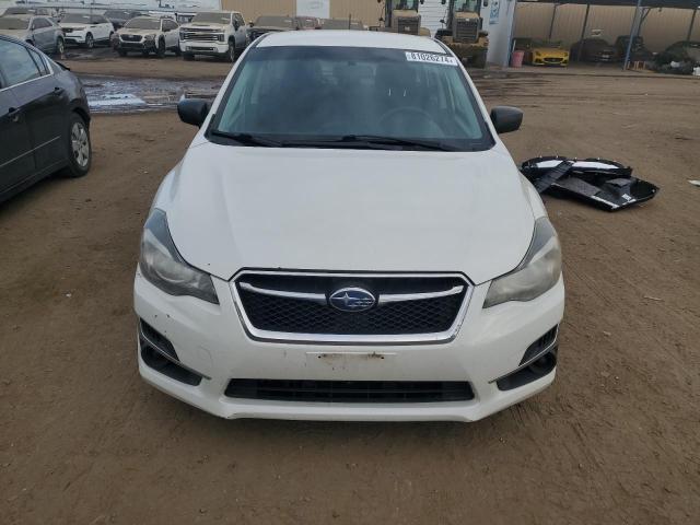  SUBARU IMPREZA 2016 Білий