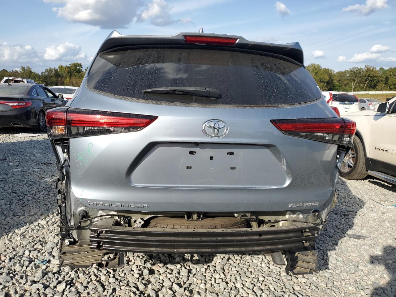 2021 Toyota Highlander Xle VIN: 5TDGZRBH6MS144585 Lot: 78796094