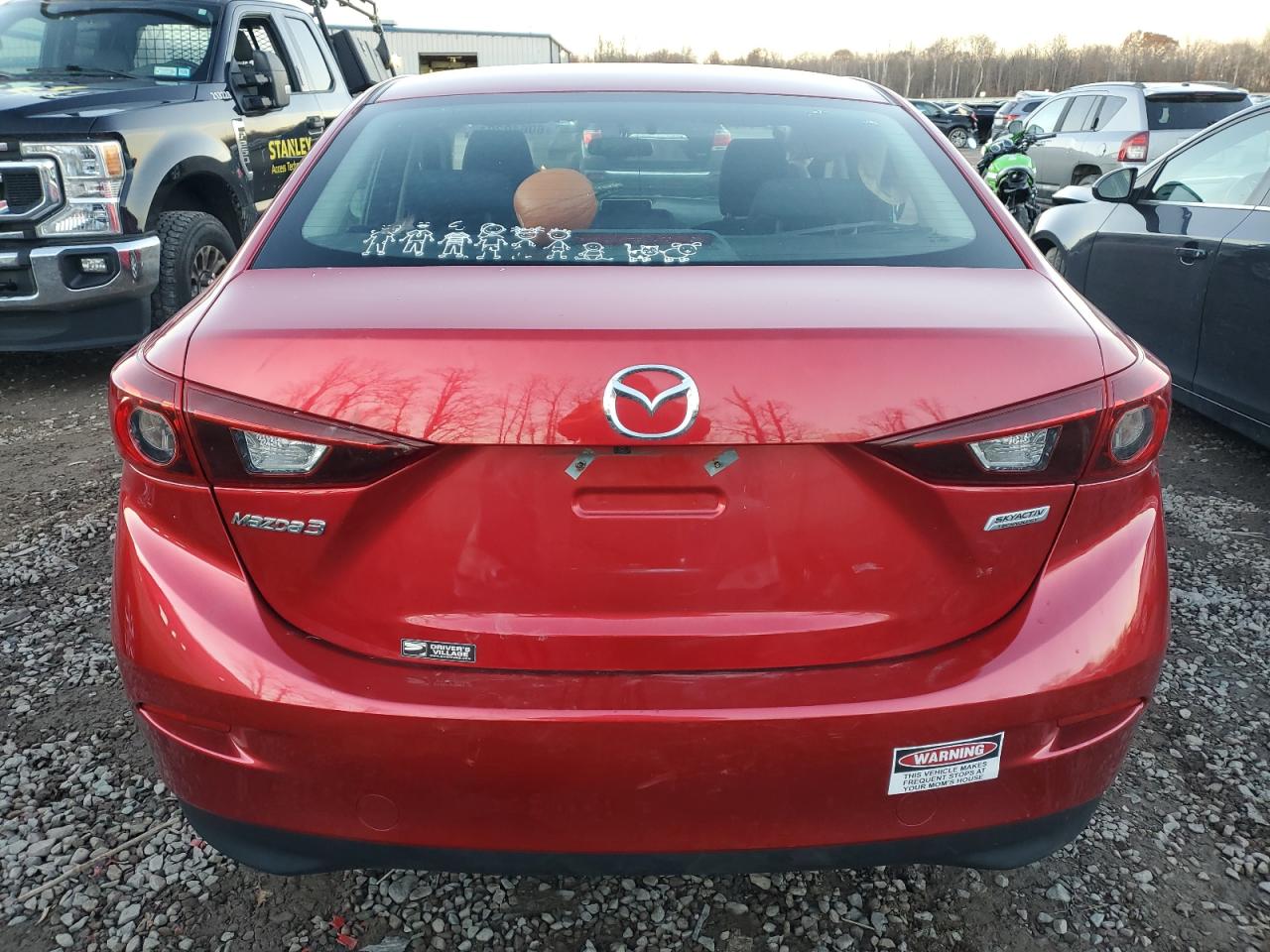 2017 Mazda 3 Sport VIN: 3MZBN1U75HM119322 Lot: 80640294