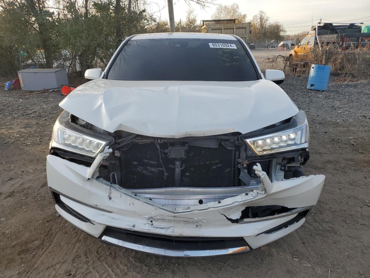 VIN 5FRYD4H5XHB016989 2017 ACURA MDX no.5