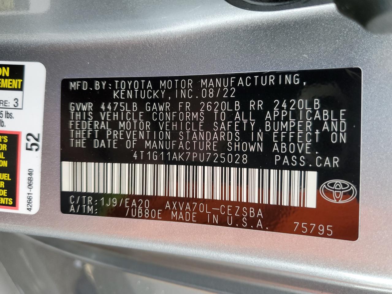 2023 Toyota Camry - Image 14