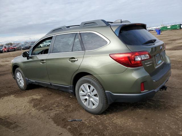  SUBARU OUTBACK 2017 Зеленый