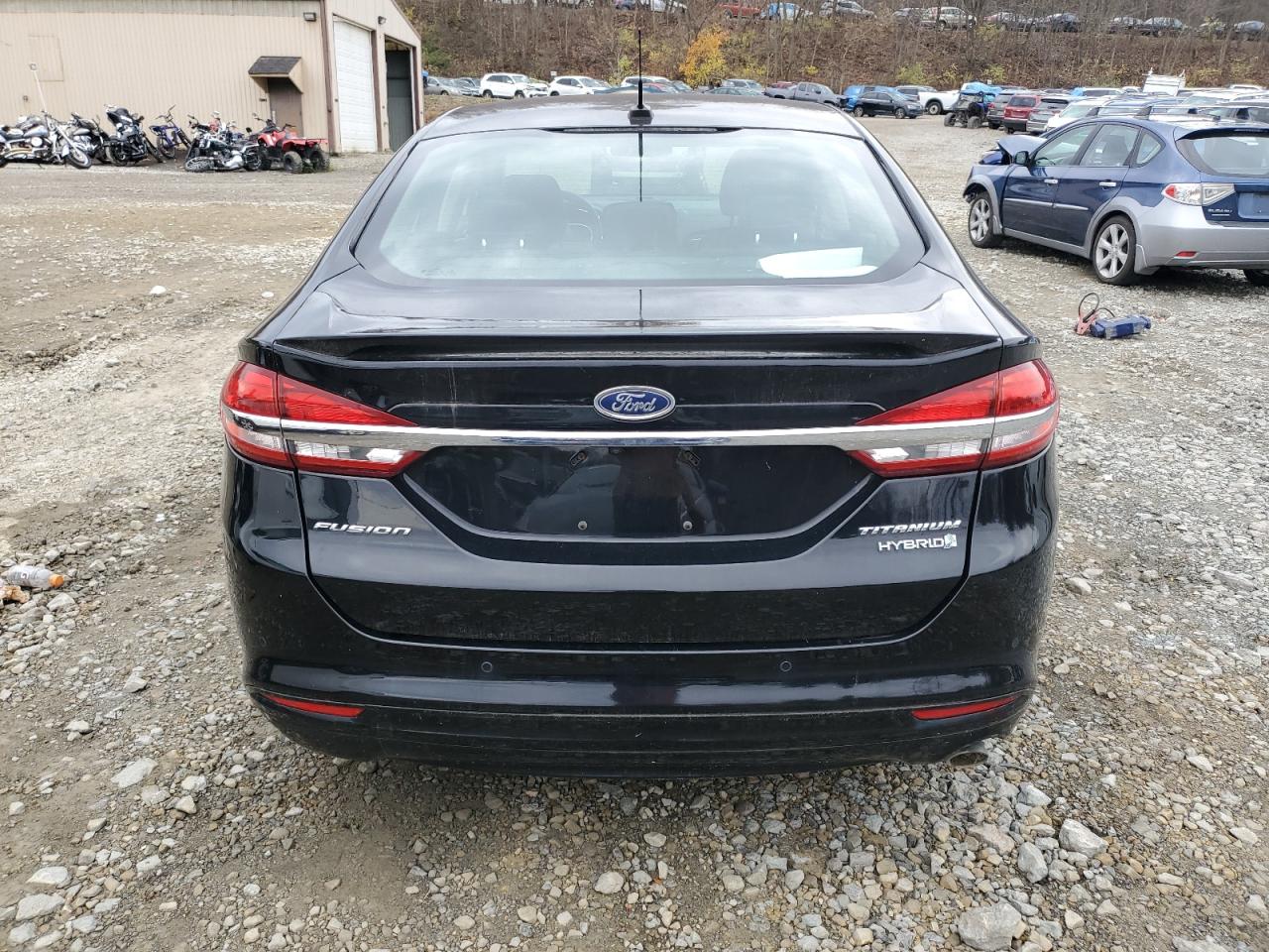 2018 Ford Fusion Titanium/Platinum Hev VIN: 3FA6P0RU0JR124224 Lot: 79276374