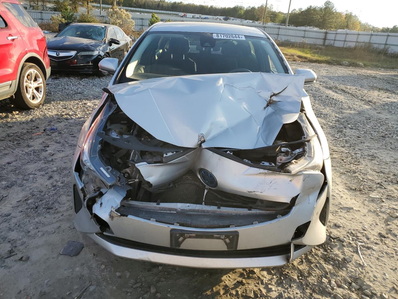 VIN JTDKBRFU2H3578614 2017 TOYOTA PRIUS no.5